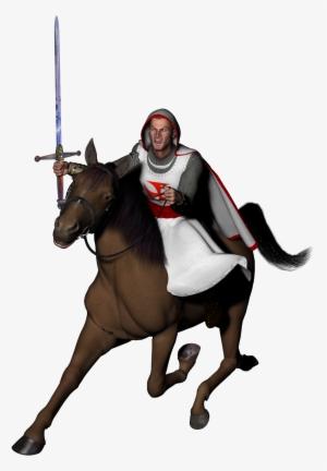 Jpeg, Charging Knight - Knight On Horse Transparent