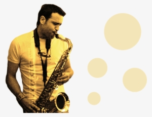 Saxo Tenor - Hombre Tocando Saxofon Png