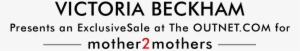Victoria Beckham Charity Sale M2m The Outnet - Victoria Beckham Logo Png