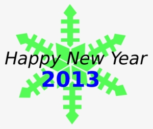 Happy New Year 2013 Svg Clip Arts - Grey Snowflakes Clipart Png