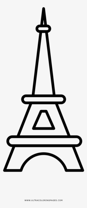 Dibujo De Torre Eiffel Para Colorear - Eiffelturm Ausmalbilder