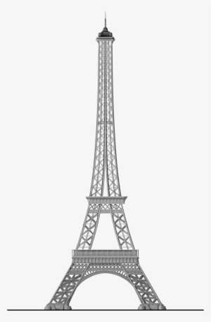 Eiffel Tower Silhouette Png - Torre Eiffel Png Miraculous