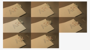 Done In Cell Drawing, Taking Photos As The Pages Were - Envelope