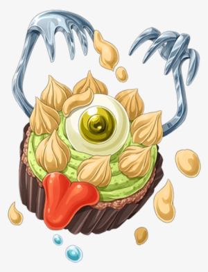 Angry Muffin Of Lightning Transparent - Portable Network Graphics