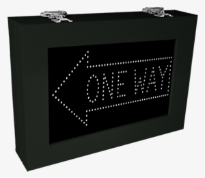 Directional Led Sign - One Way 'left Arrow