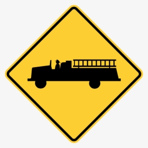 Road Crossing Clipart - Emergency Vehicle Warning Signs