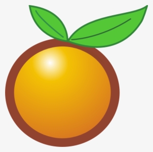 Orange Svg Png Clip Art At Clkercom Vector Online Royalty - Gambar Buah Jeruk Kartun