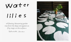 Water Lilies Fine Little Day Rug