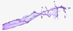 Purple Water Splash Png