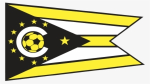 Columbus Crew Nation Burgee Flag - Columbus Ohio Flag