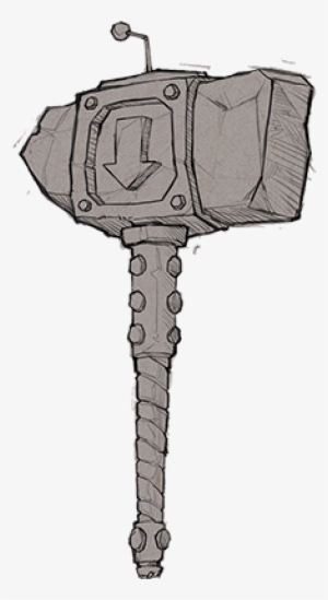 Troll-hammer - Illustration
