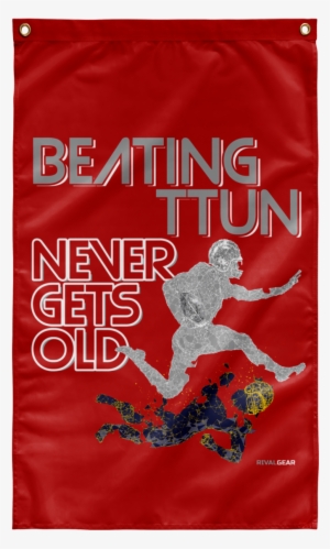 Ohio State Buckeyes One-sided Wall Flag, Beating Ttun - Ohio State University