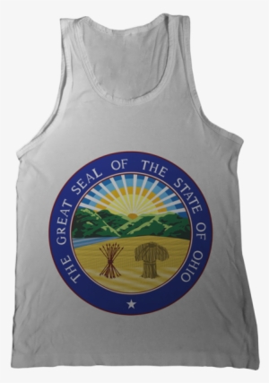 Ohio State Seal Tank Top - Hancock County Ohio Logo