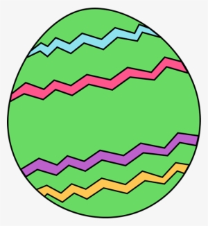 Clip Art Images Green Zig Zag - Mini Egg Clip Art