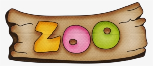 ○•‿✿⁀zoo Crazy‿✿⁀•○ - Zoo Sign Clipart