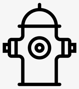 The Icon Is A Fire Hydrant - Hidrantes Blanco Y Negro