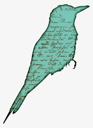 Bird-blue - Bird Clip Art Vintage