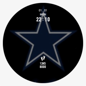 Cowboys Star Watch Face Preview