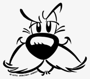 Asterix, Close Up, And Dog Image - Petit Jour Paris Asterix - Small Plate Dogmatix