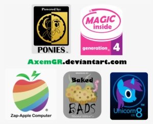 Axemgr, Baked Bads, Food, Icon, Intel, Intel Inside, - Pony Intel