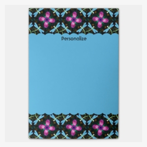 Neon Dragonflies Pink Flower Black Shimmer Pattern - Connecting Threads Shimmer Pattern