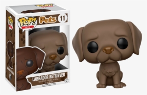 Chocolate Labrador Retriever Pop Vinyl Figure - Funko Pop Labrador Retriever