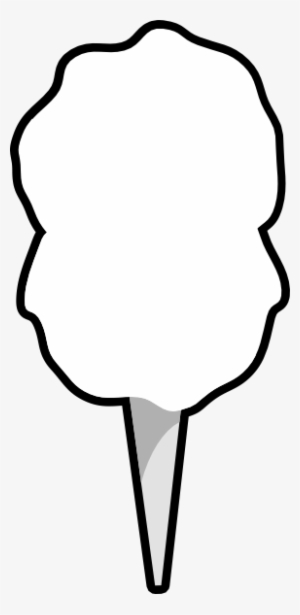Cotton Candy Clip Art At Clker Com Vector Clip Art - Cotton Candy Silhouette Png