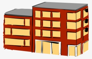 Big Image - Brick Building Clip Art