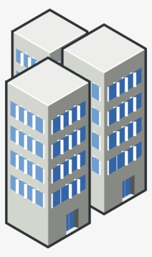 Office Building Cartoon Png Download - Condos Clipart