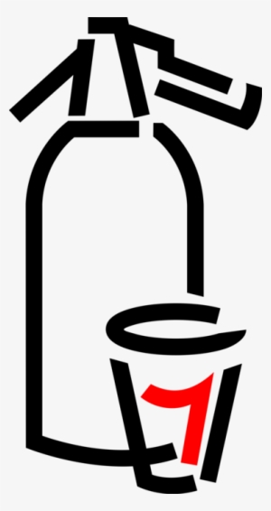 Vector Illustration Of Carbonated Soda Water Or Seltzer