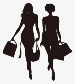 Womenpower Shopping Vector Girl - Shopping Vector