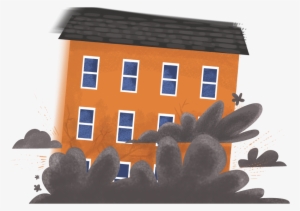 Clipart House Collapse - Building Collapse Png