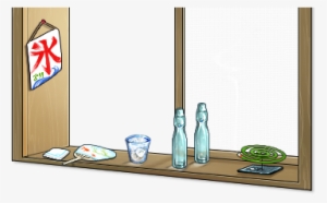 Window With Anti-mosquito Incense - Mosquito Coil