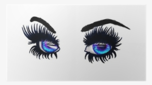 Green Eyes And Lashes