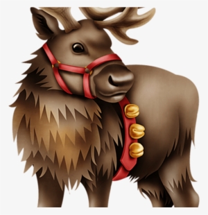 Christmas Moose Clipart At Getdrawingscom Free For - Clip Art