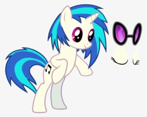 Yes, She Has Eyelashes, Her Eyes Are Closed Here - My Little Pony Dj Pon 3 Eyes