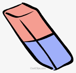 Eraser Royalty Free Vector Clip Art Illustration - Eraser Clipart Png