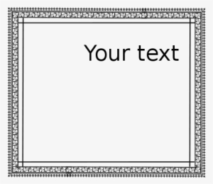 Vintage Frame With Grape Leaves - Grape Leaves