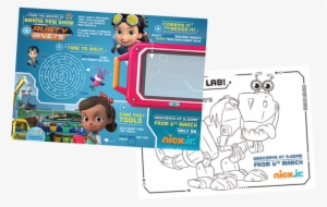 Rusty Rivets Activity Sheets Png - Rusty Rivets Fonts