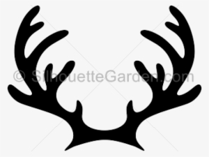 Reindeer Antlers Silhouette