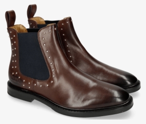 Ankle Boots Katrin 3 Mogano Rivets - Melvin & Hamilton Katrin Ankle Boots, Women's,