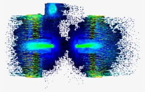 Pressure Distribution Simulation For Laser-plasma Interaction