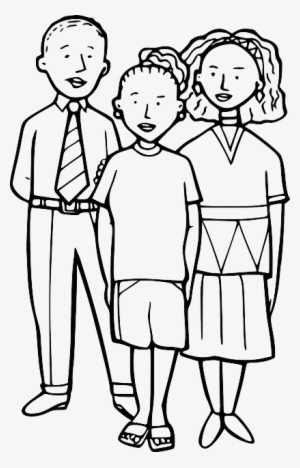 Importance Of Parent-child Communication - People Clip Art Black And White