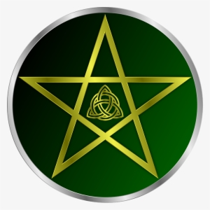 Pentacle, Wicca, Pentagram, Celtic, Vector, Art - Pink 7oz Stainless Steel Hip Flask Fs350 Triquetra