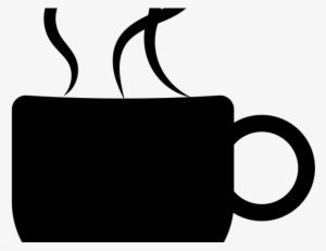 Steam Clipart Transparent - Cup Of Coffee Silhouette Png