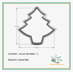 Arvore De Natal 01 Media - Desenho Da Letra F