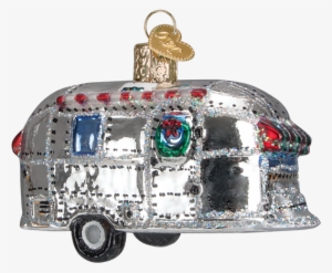46053 - Old World Christmas Vintage Trailer Glass Blown Ornament