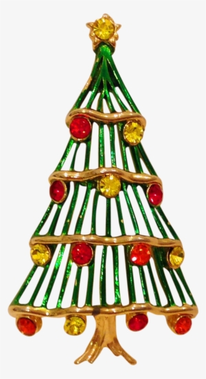 Vintage Christmas Tree Pins Lovely Christmas Tree Pin - Christmas Tree