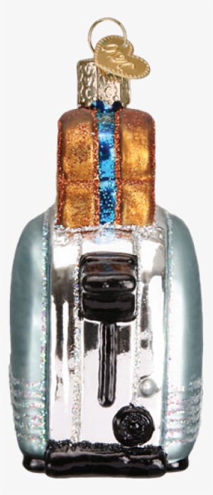 Old World Christmas Retro Toaster Glass Blown Ornament