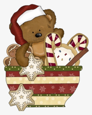 Photo - Sweet Christmas Bear Greeting Card